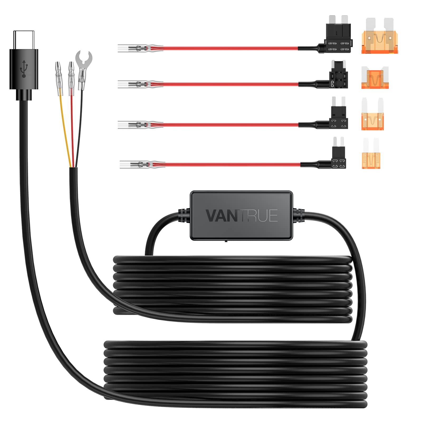 vantrue-11-5ft-acc-hardwire-kit-f-r-12-24v-dauerstrom-kabel-f-r-park-berwachung image 3
