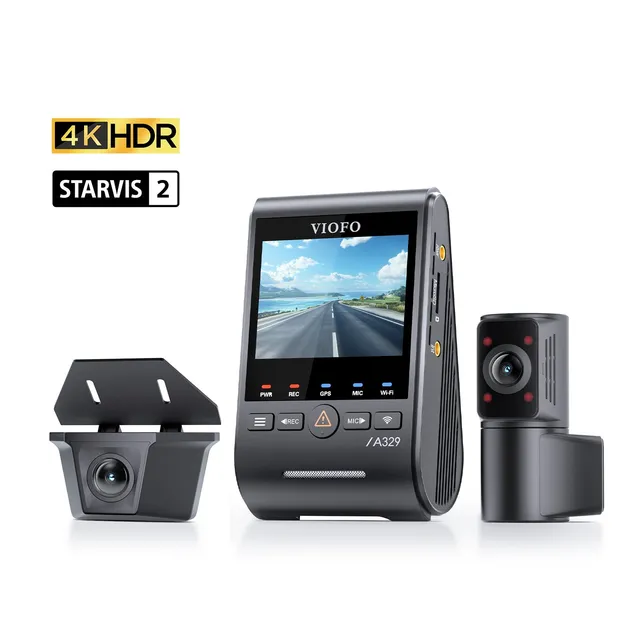 viofo-a329sw-3ch-4k-front-2k-rear-wasserdicht-2k-fisheye-innen-starvis-2-hdr image 1