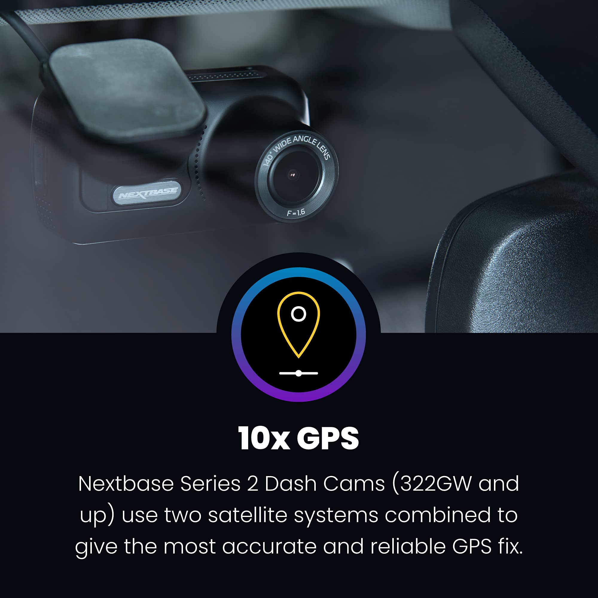 nextbase-322gw-dashcam-vorne-zoom-heckkamera-set image 7