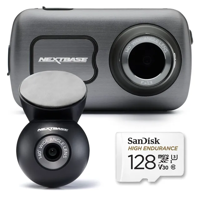 nextbase-622gw-4k-dashcam-vorne-1080p-hinten-inkl-128-gb-sd-karte image 1