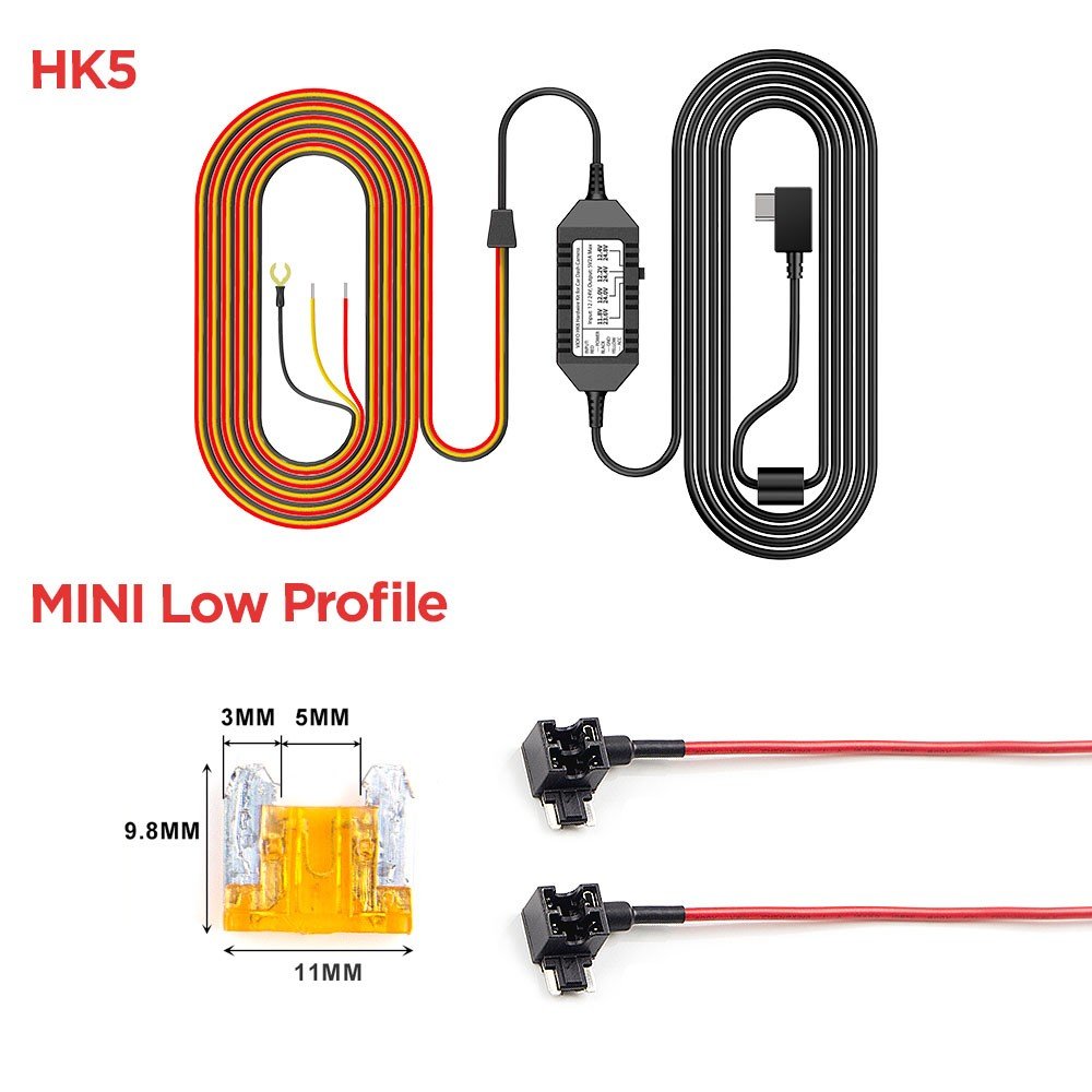 viofo-hk5-hardwire-kit-type-c-mit-4-m-kabel-f-r-vs1-dashcam image 7