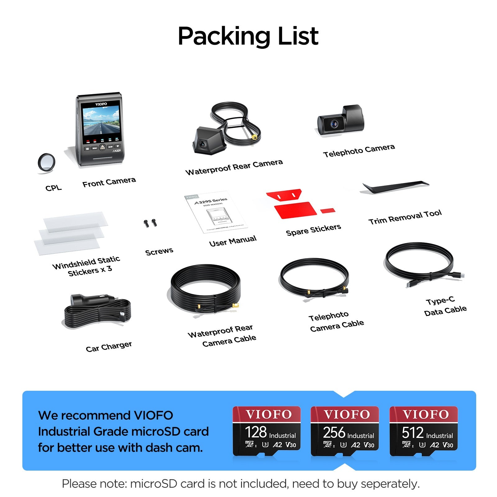 viofo-a329tw-3ch-dashcam-4k-front-2k-telefoto-2k-wasserdicht-heck image 6