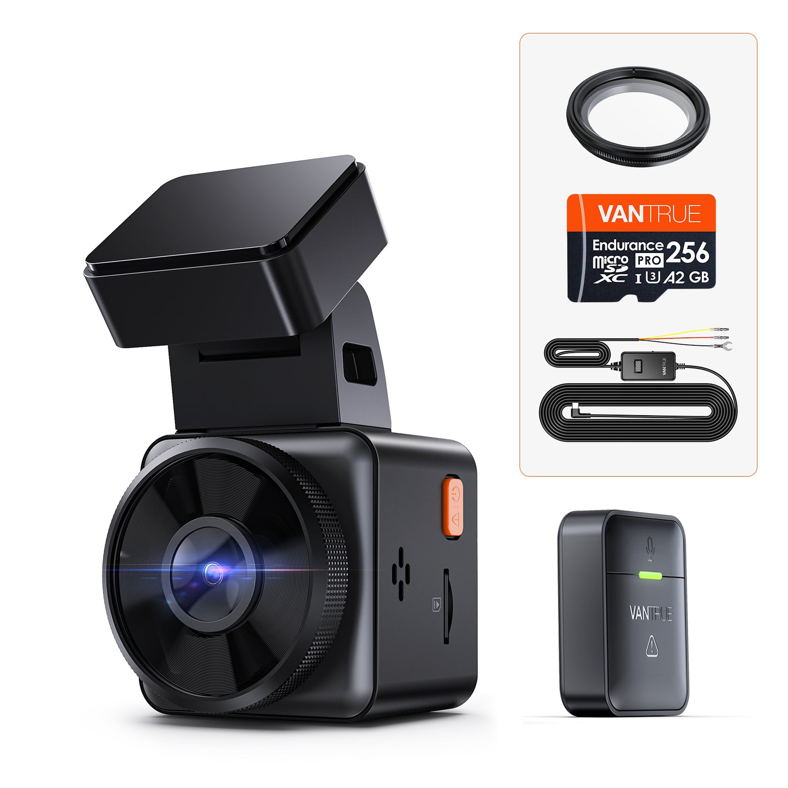 vantrue-e1-bundle-mit-vp05-hardwire-kit-cpl-256gb-karte image 1