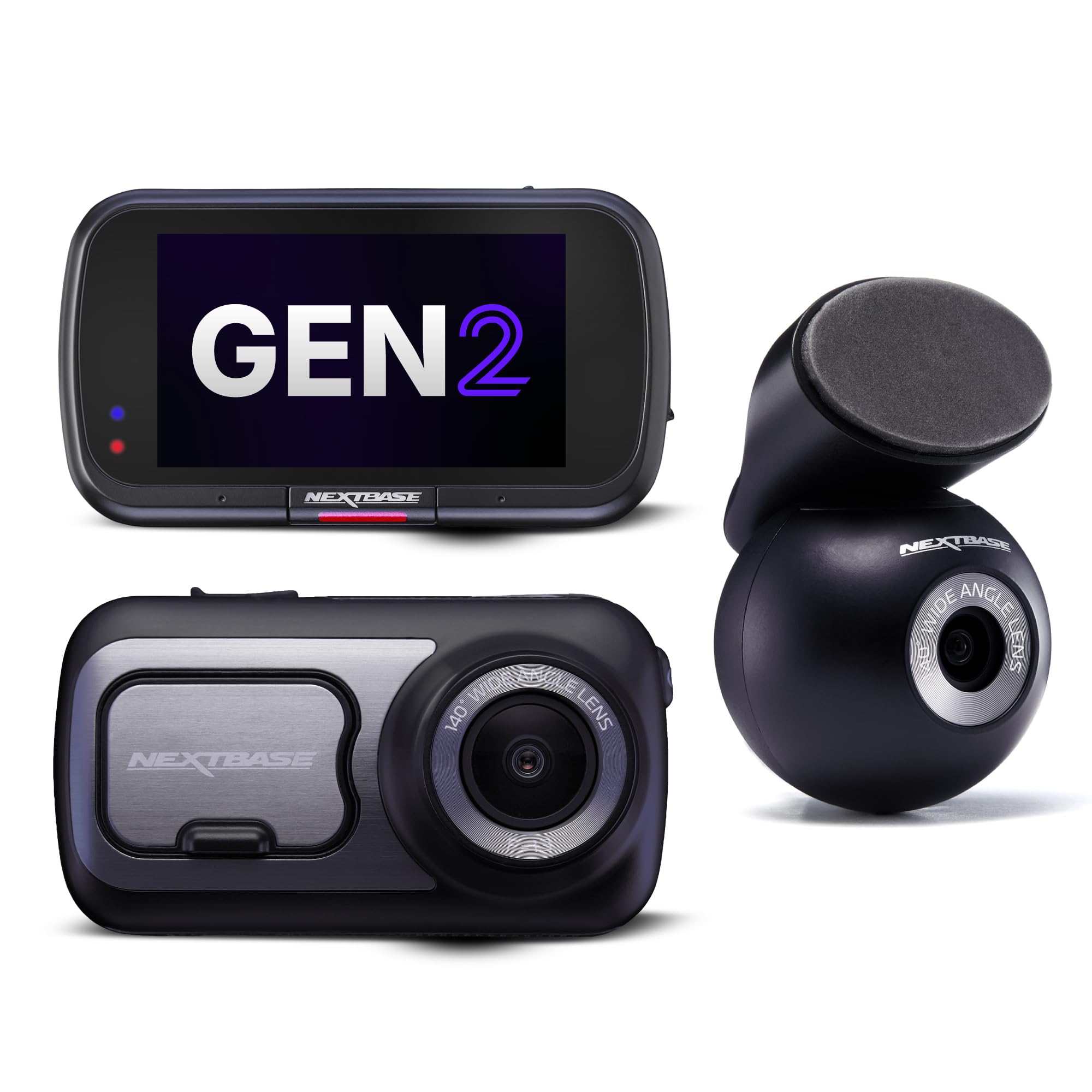 nextbase-422gw-dashcam-mit-zus-tzlicher-heckkamera-f-r-vorne-und-hinten image 1