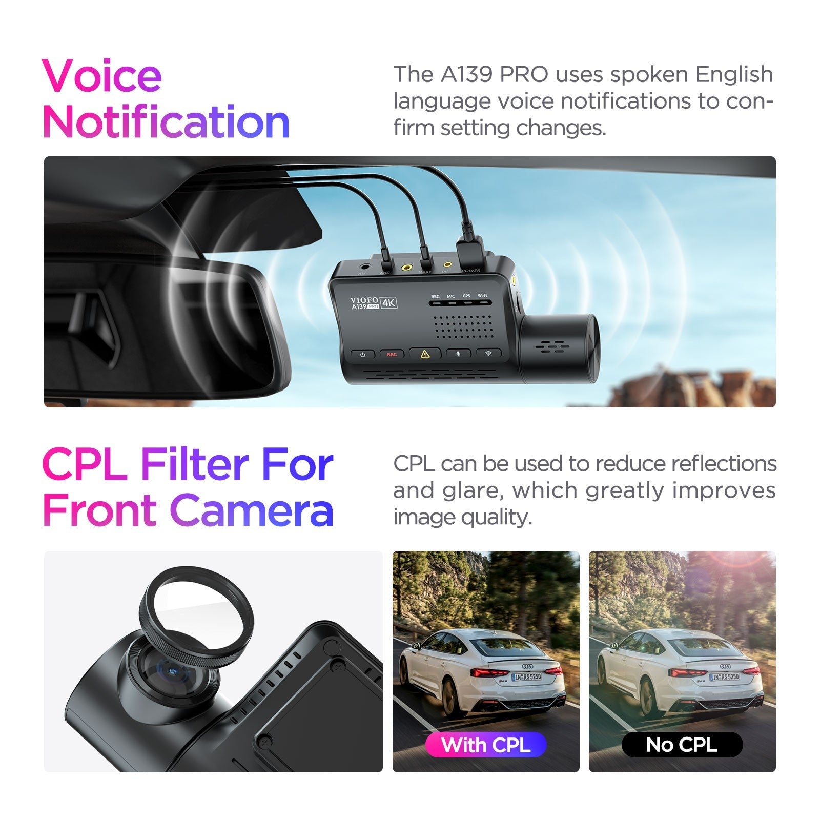 viofo-a139-pro-3ch-dashcam-4k-hdr-vorn-full-hd-innen-full-hd-hinten image 8