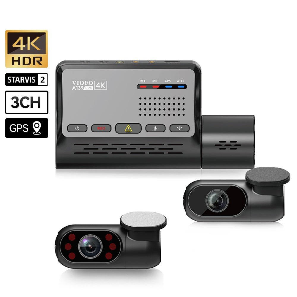 viofo-a139-pro-3ch-dashcam-4k-hdr-vorn-full-hd-innen-full-hd-hinten image 1