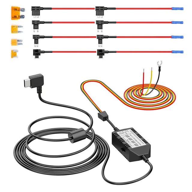 viofo-hk4-hardwire-kit-type-c-festverkabelungskabel-4m-f-r-park-berwachung image 1