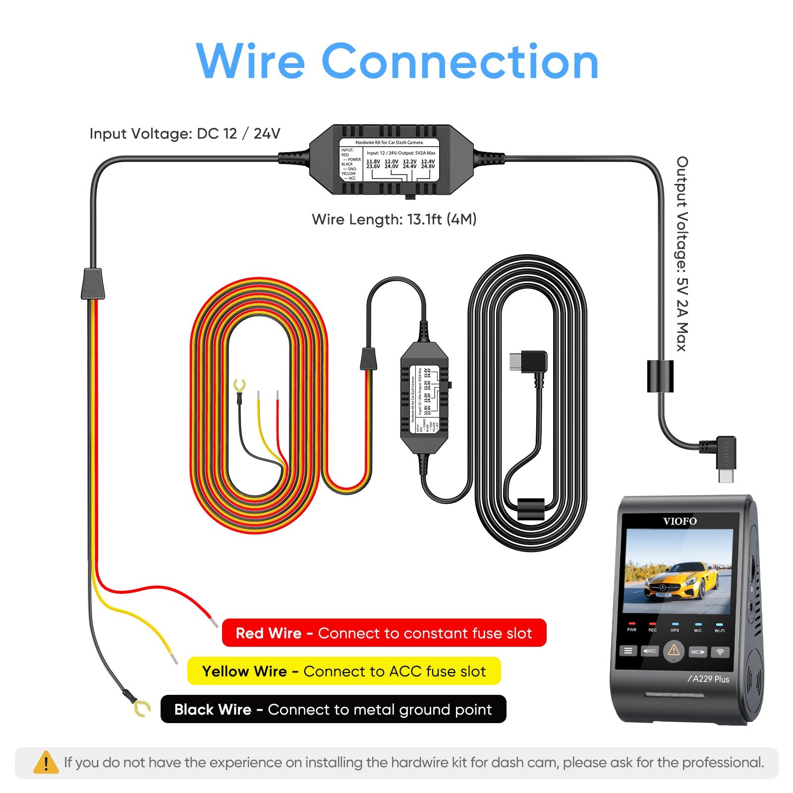 viofo-hk4-hardwire-kit-type-c-festverkabelungskabel-4m-f-r-park-berwachung image 2