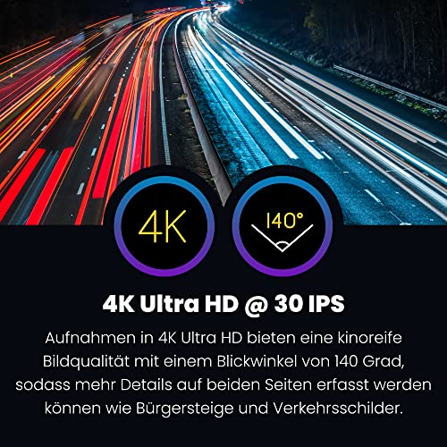 nextbase-622gw-4k-dashcam-mit-64gb-sd-hardwire-kit-und-halterung image 8