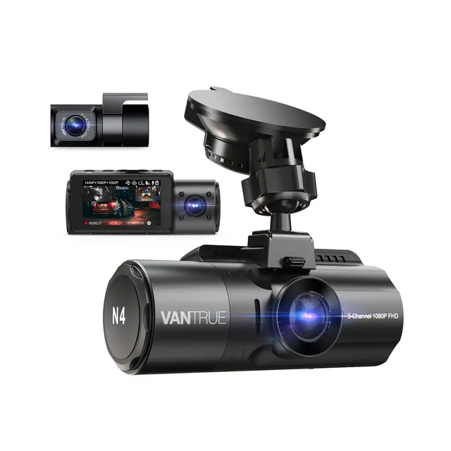 vantrue-ondash-n4-3-kanal-dashcam-4k-vorne-innen-hinten image 1