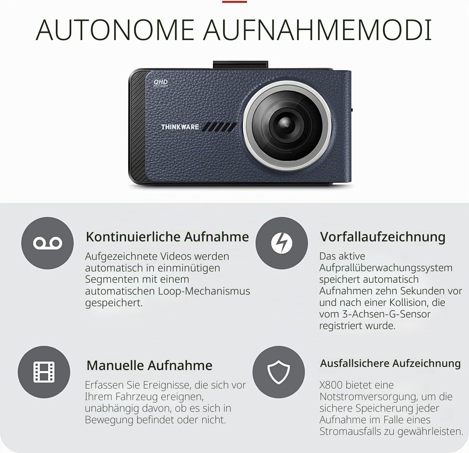 thinkware-x800-2k-qhd-dashcam-front-32gb-touch-150 image 4