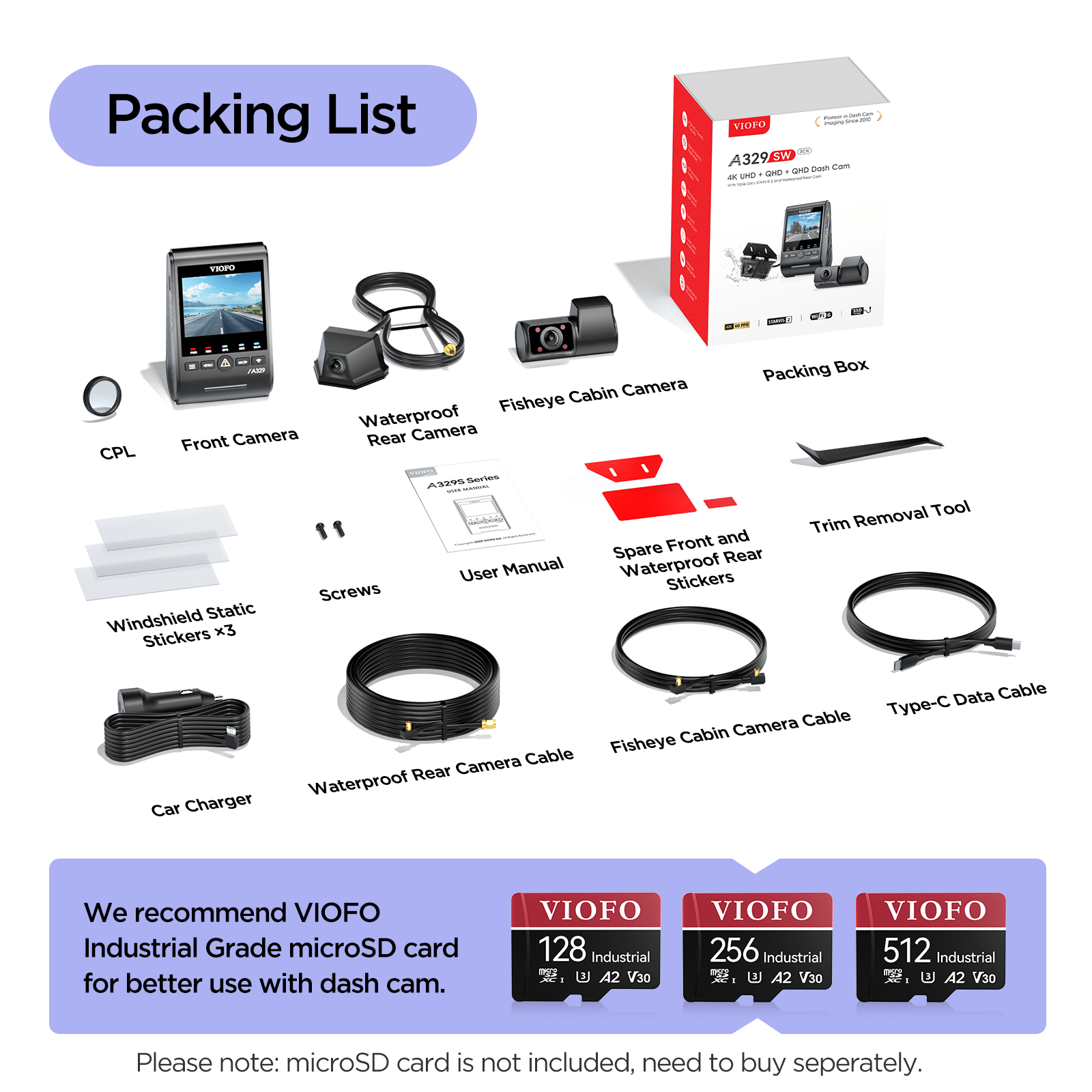 viofo-a329sw-3ch-4k-front-2k-rear-wasserdicht-2k-fisheye-innen-starvis-2-hdr image 6