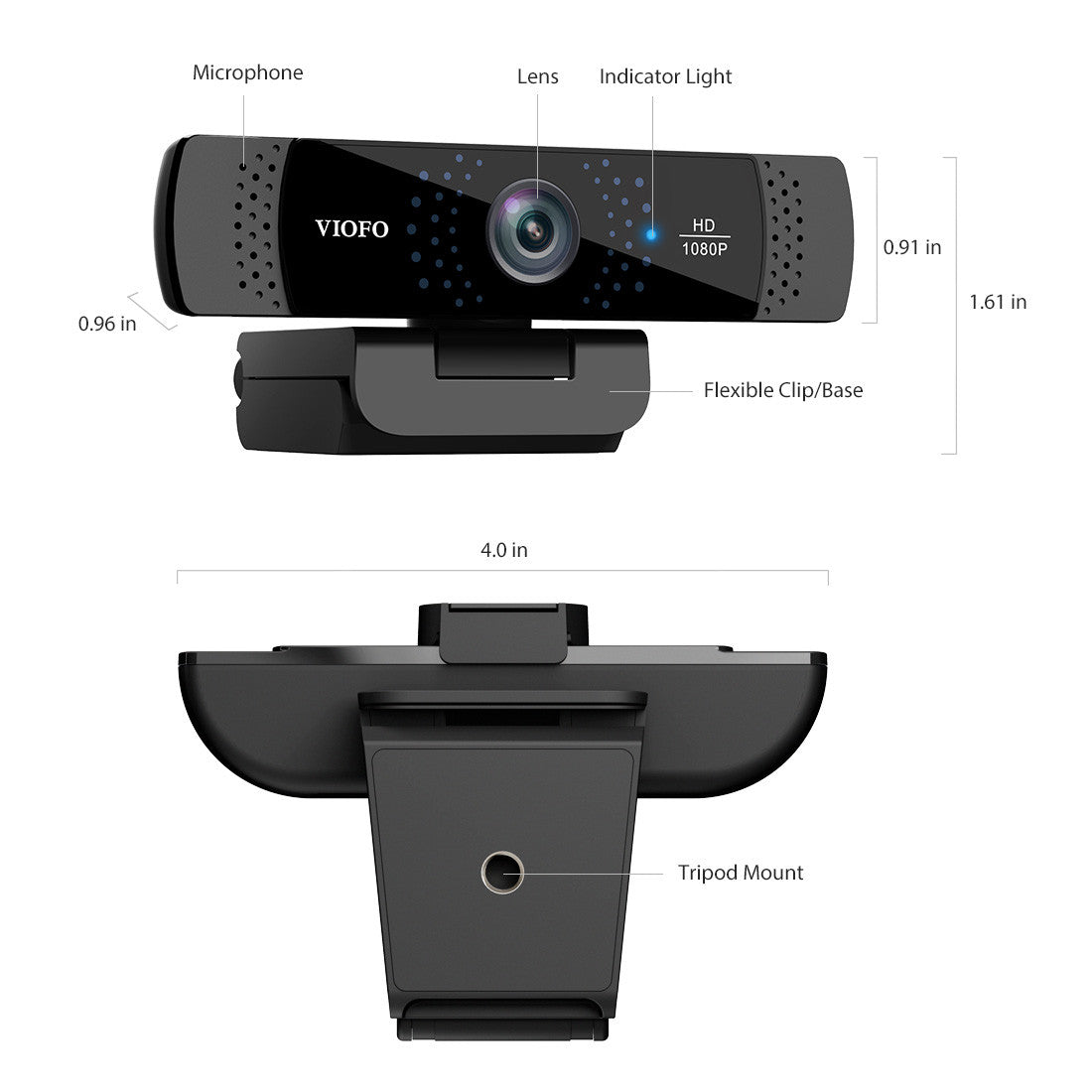 viofo-p800-full-hd-1080p-webcam-mit-dual-mikro-und-privacy-cover image 5