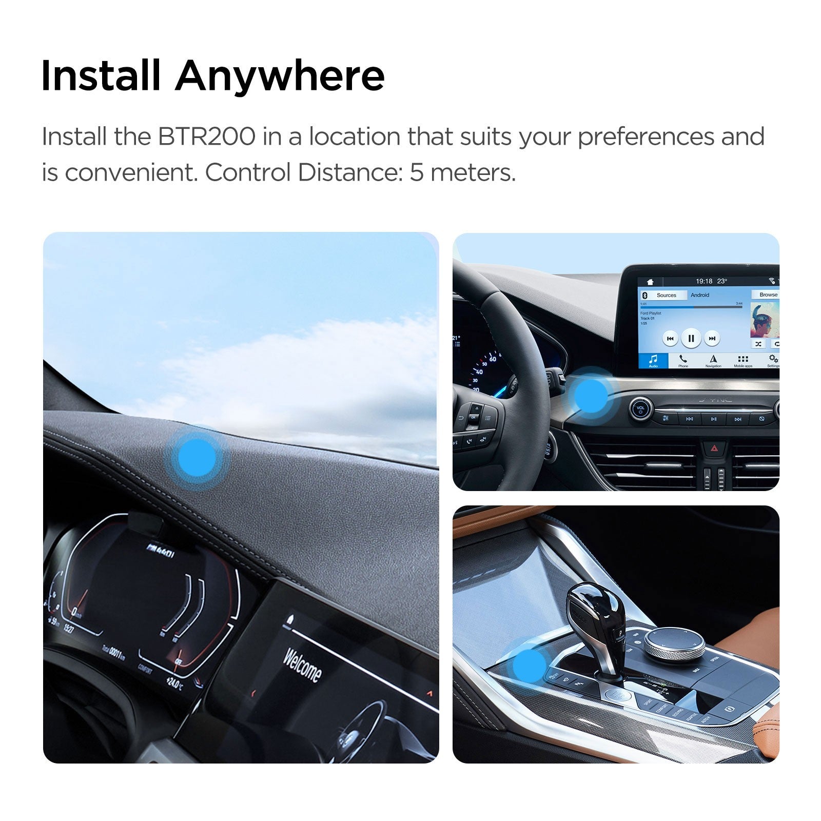 viofo-btr200-bluetooth-fernbedienung-f-r-dashcam image 5