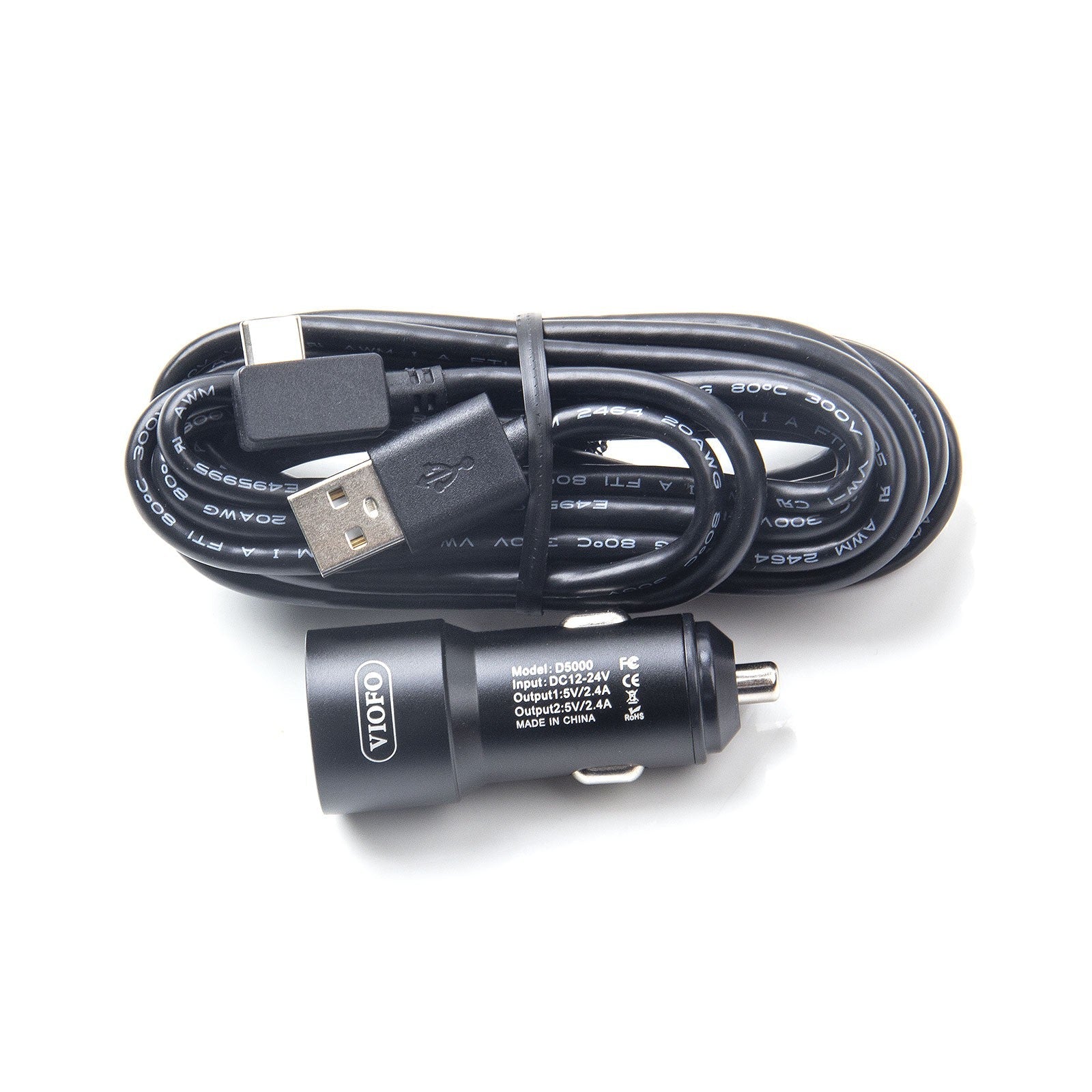 viofo-vs1-type-c-dual-usb-autoladeger-t-mit-3-5-m-stromkabel image 5